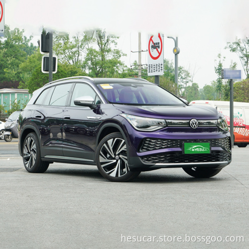 في المخزون سيارات الطاقة الجديدة VW معرف. 6 X WV ID 4 WOLKSVAGEN ID 4 2022 الإصدار CHOME CHERENA ELSTRY SMART CAR للبيع